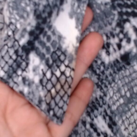 A.Byer Snake Print button down - Picture 6 of 7